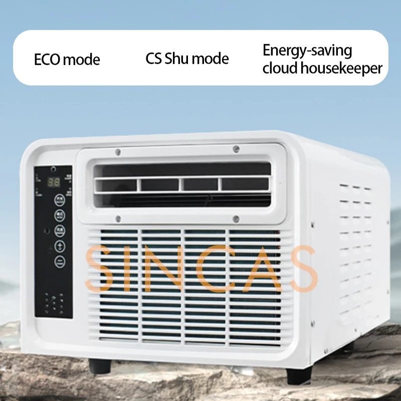 Portable Air Conditioner Heating and Cooling Doal Mode Compatible Energy Saving Mobile Air-Con with Remote Control for Outdoors - Image 4