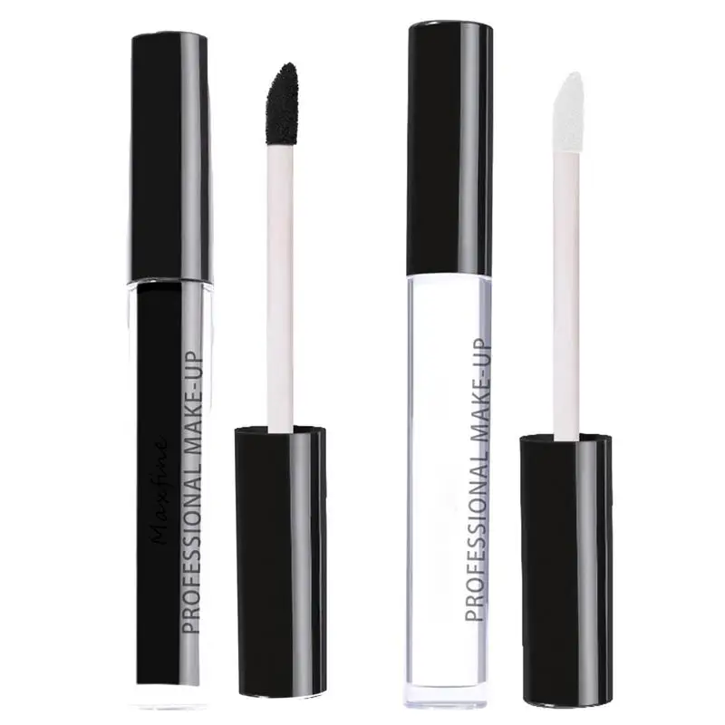 Lip Gloss Lip Makeup 1pcs Halloween Lipgloss Waterproof Sexy White Black Lip Gloss Halloween lipstick Lip Makeup Tool Korean Cosmetics