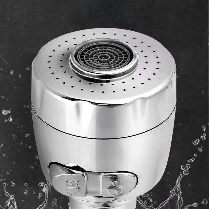 2/3 Modes Sink Faucet Extender 360 Degree Rotating Filter Extension Tube Water-Saving Pressurized Extender for Bathroom Kitchen