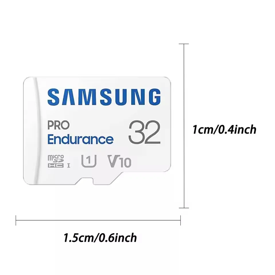 삼성 프로 엔듀런스 마이크로 SD 256GB 128GB 64GB 32GB U3 4K 고내구성 TF 메모리 카메라용 차량용 블랙박스용 보안 카메라용