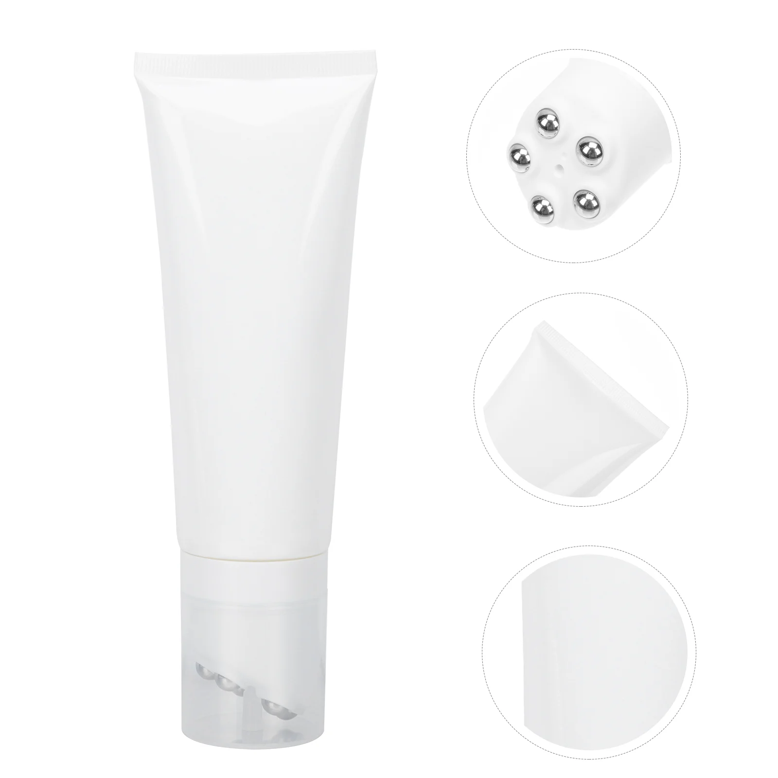 

Hose Massage Massage Roller Essential Oil Holder Body Lotion Cosmetics Roller Stainless Steel Ball