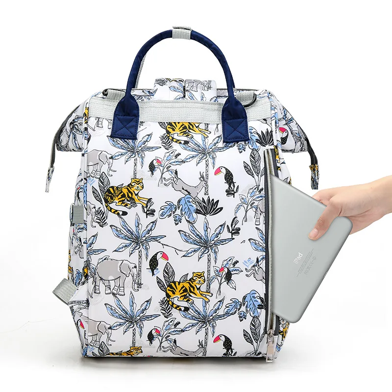 Outdoor Waterproof Oxford Fabric Backpack Baoma Baby Walking Bag Multi Functional 2025 New Large Capacity Mother Child Mom's Bag