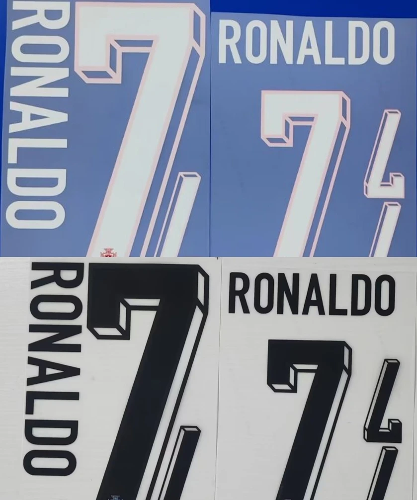 2024/25 Portogallo Ronaldo Name Sets #7 Ronaldo Portogallo Nome E Numero Top Aaaa Quality Iron On Name Printing