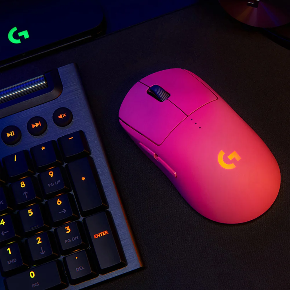 100% original logitech g pro x super light/g pro gpw rosa 