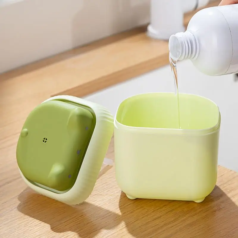 Bathroom Soap Dispenser Kitten Shape Press Liquid Hand Soap Dispenser Dishwashing Pump Countertop