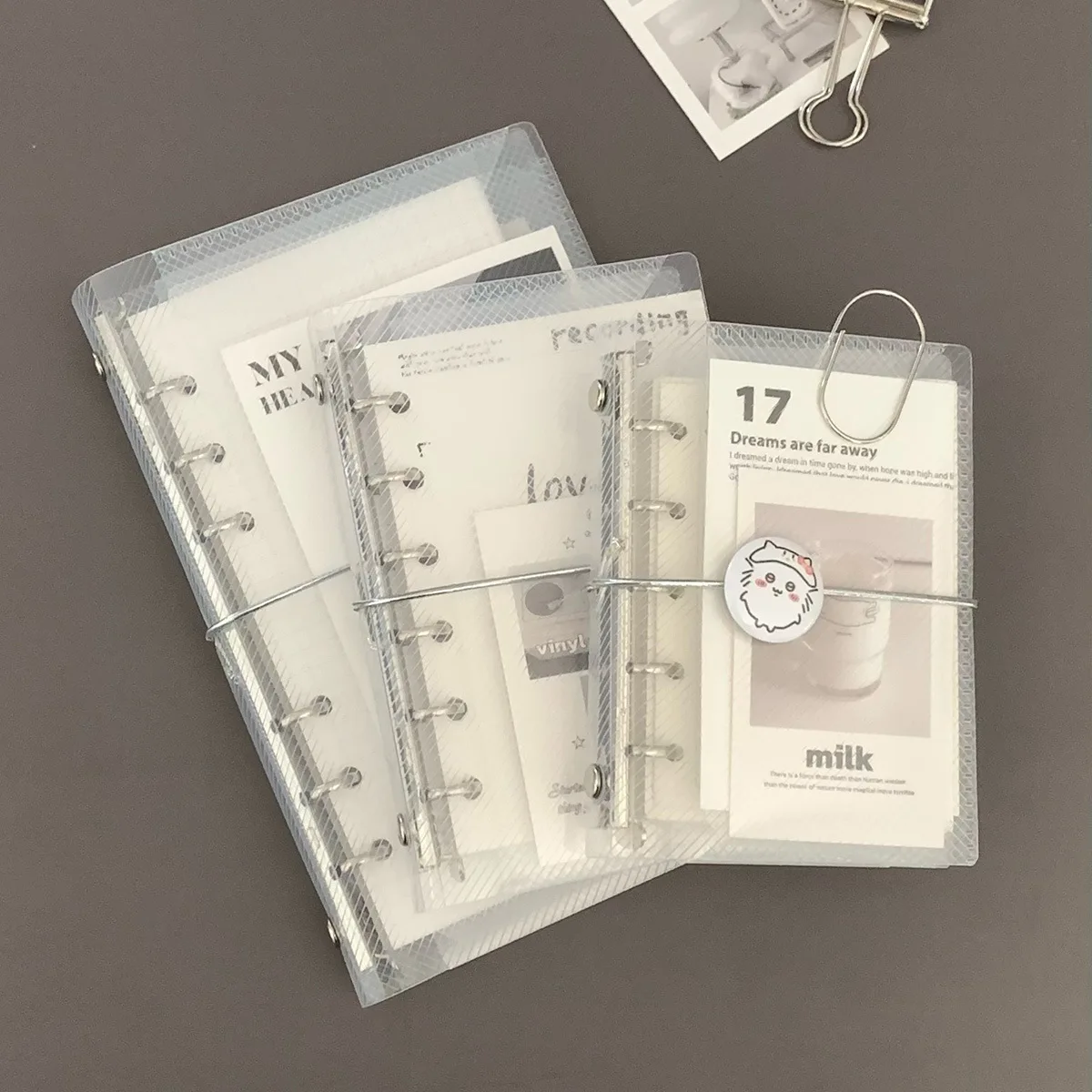 Notebook cover details