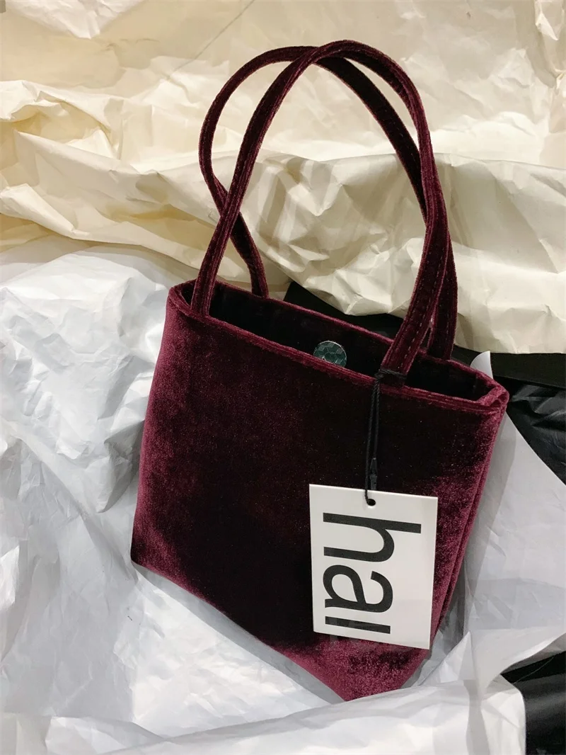 Plum purple velvet imported silk velvet