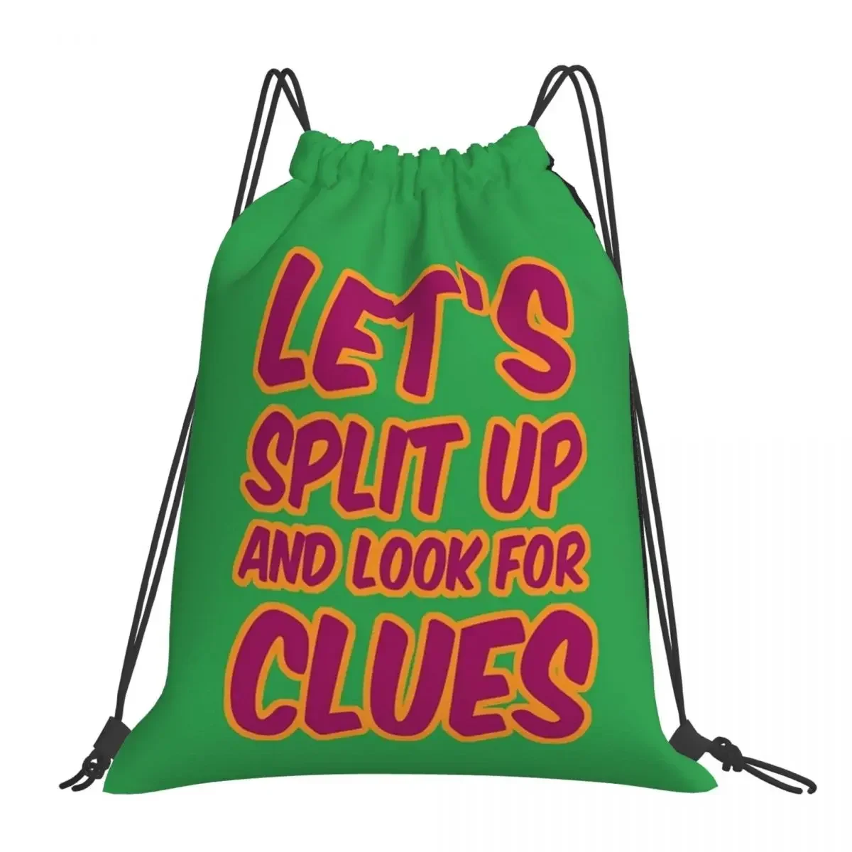 

Lets-Split-Up Backpacks Fashion Portable Drawstring Bags Drawstring Bundle Pocket Shoes Bag Book Bags For Travel Students