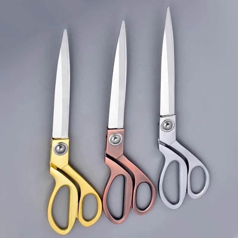 3 Sizes S/M/L 10inch Stainless Steel Big Scissors School Office Supply Stationery Home Tailor Shears Sewing Paper Cutting Tool creative multipurpose scissors home office students paper cutting sharp stainless steel tailor stationery scissors sewing tool