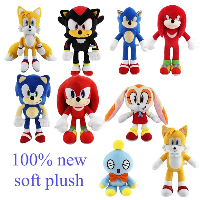 25-28cm New Sonic Plush Toys The Hedgehog Cute Amy Rose Knuckles Tails  Plush Doll Cute Soft Stuffed Toy Kids Birthday Gifts - AliExpress