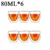 1-6pcs Heat Resistant Glass Mug Double Wall High Borosilicate Coffee Cup Milk Lemon Juice Beer Cup Bar Drinkware Creativity Gift 12