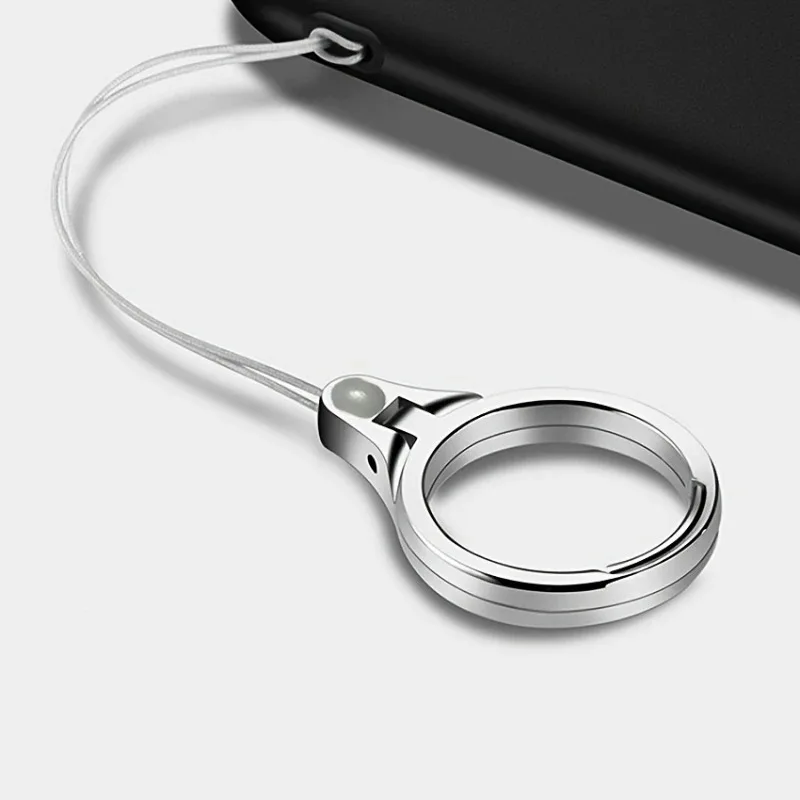 Elegant Pendant Ring Stand with Hanging Rope