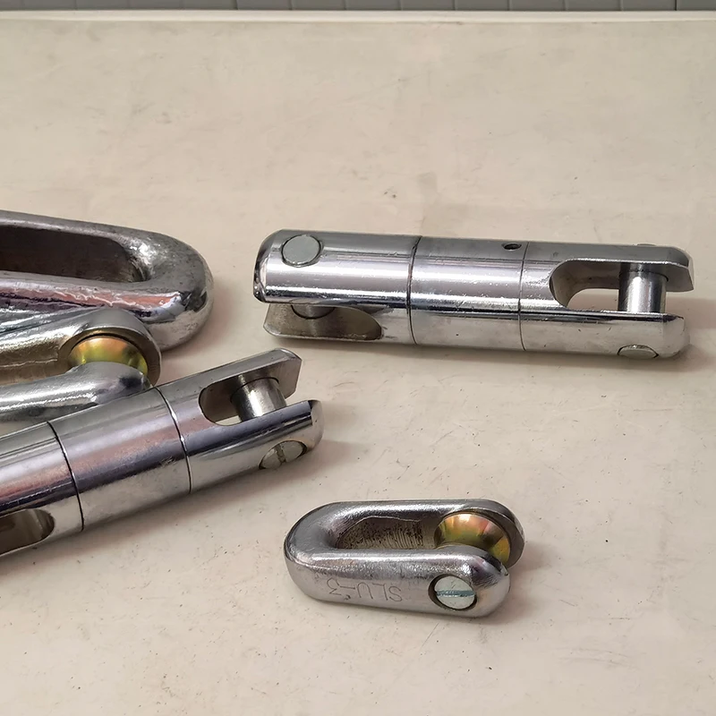 Description Picture 6 of itemElectric Traction Wire Mesh Sleeve Rotary Connector, Cable Universal Joint, Steel Wire Rope, Anti Bending Connector