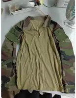 Ukraine Jungle Camouflage Frog Tops Men Spring Shirt 2