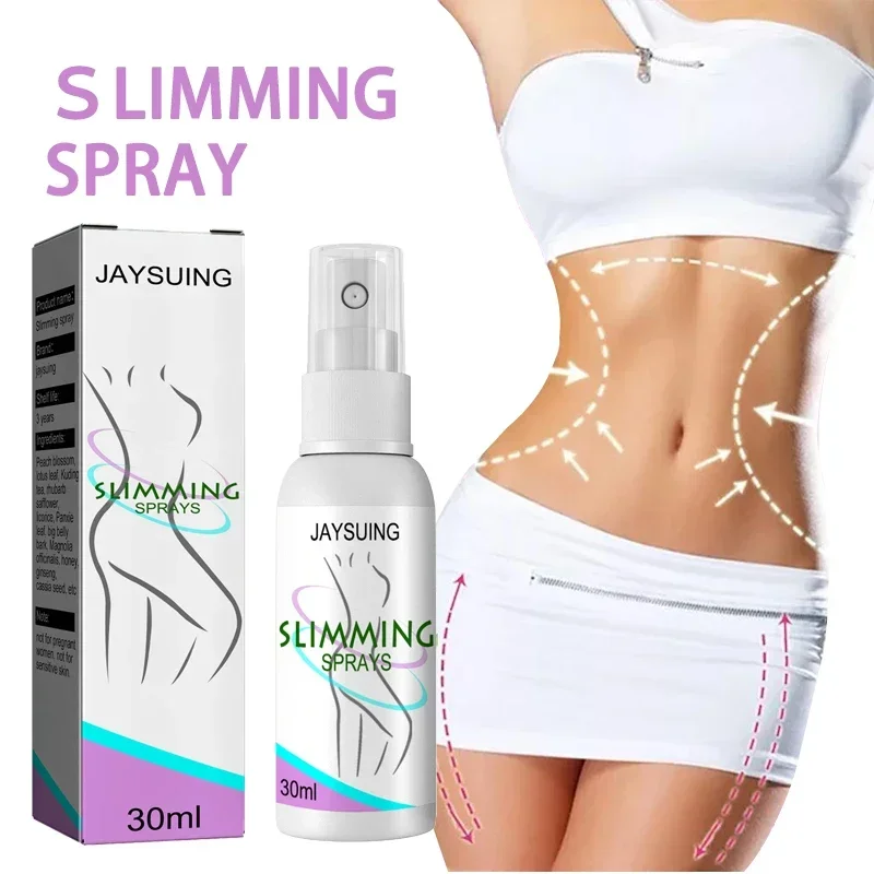Fast Fat Burning Slimming Spray Weight Loss Essential Spray Firming The Body Skin Cellulite Removal Arm Buttocks Abdomen 30ml slimming essential oil natural chili peppers fast losing weight belly massage oil fat burning firm full body care health beauty