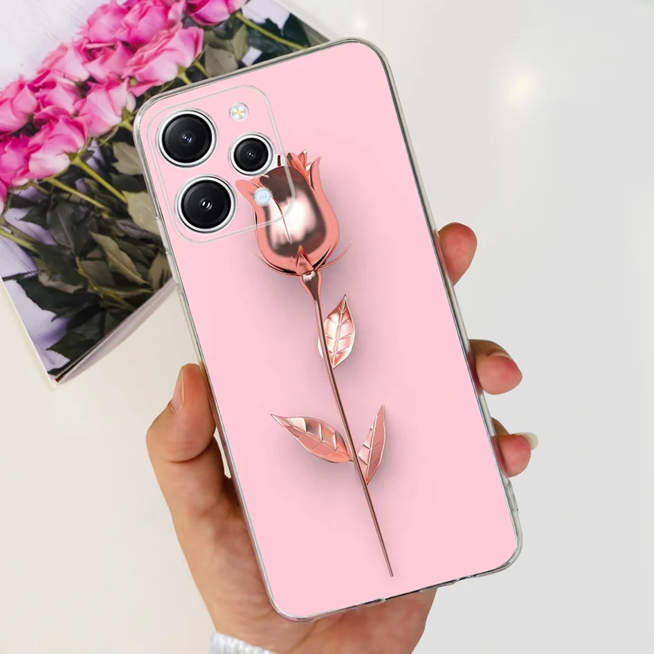 Marble Butterfly Soft Silicone Phone Case - Fashionable 2023 Design