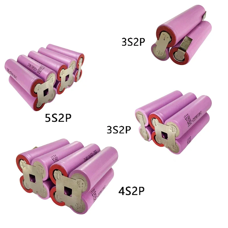 

12V US18650 Battery 7000mAh 30amps for 12.6v Screwdriver Battery Weld Soldering Strip 3S2P 12.6v Battery Pack