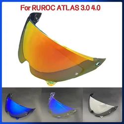 Helmet Visor For RUROC ATLAS 3.0 4.0 Motorcycle Full Face Helmets Replacement Vision Lens Case For Atlas 3.0 4.0 Helmet Lens