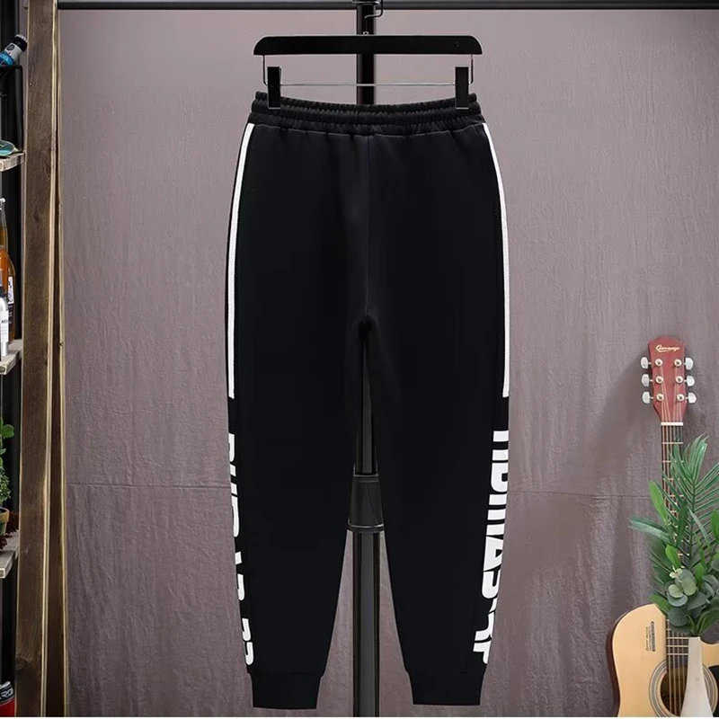Fashion Men's Sets Korean Style Trend Pullover Hoodies Men+Casual Harajuku Streetwear Sweatpants Spring Autumn Men Clothing Sets 6