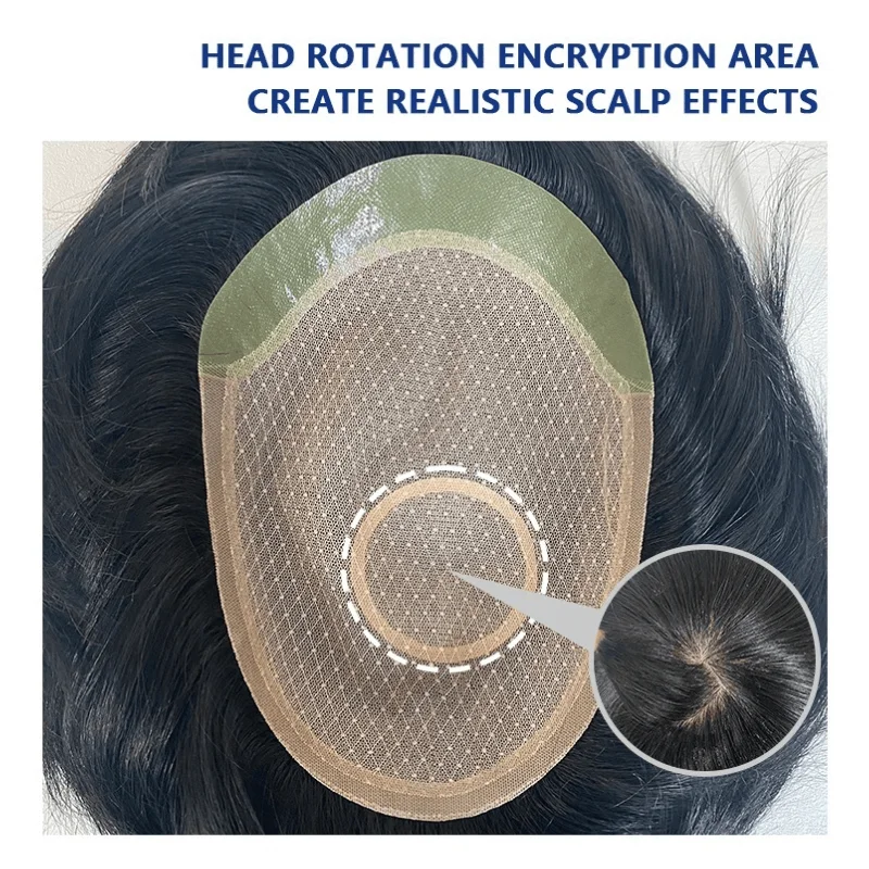 Рисунок 4 - Парик мужской Toupee из 100% человеческих