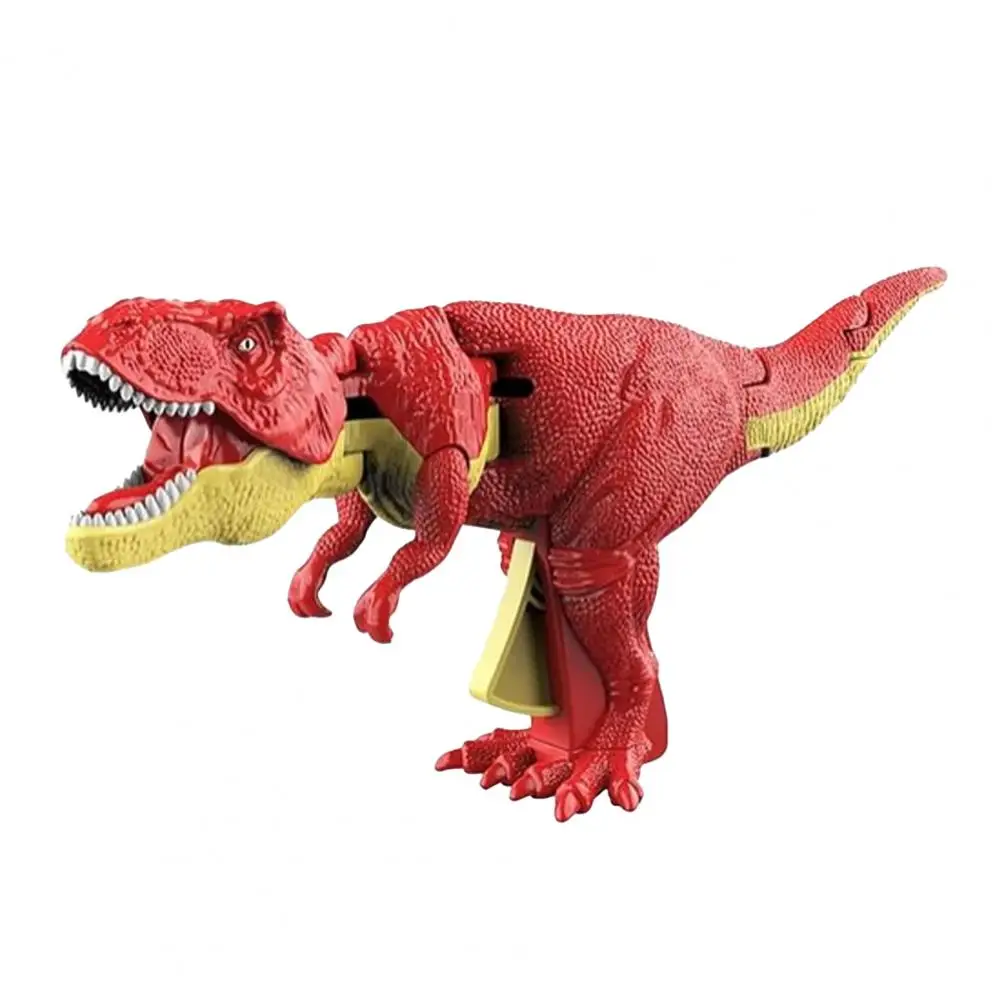

Press Button Dinosaur Toy Tyrannosaurus Rex Dinosaur Action Figure with Movable Joints for Toddlers for Boys' for Imaginative