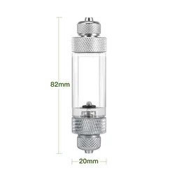 Premium Aquarium CO2 Regulator Kit with Bubble Counter and Needle Valve (Double B)