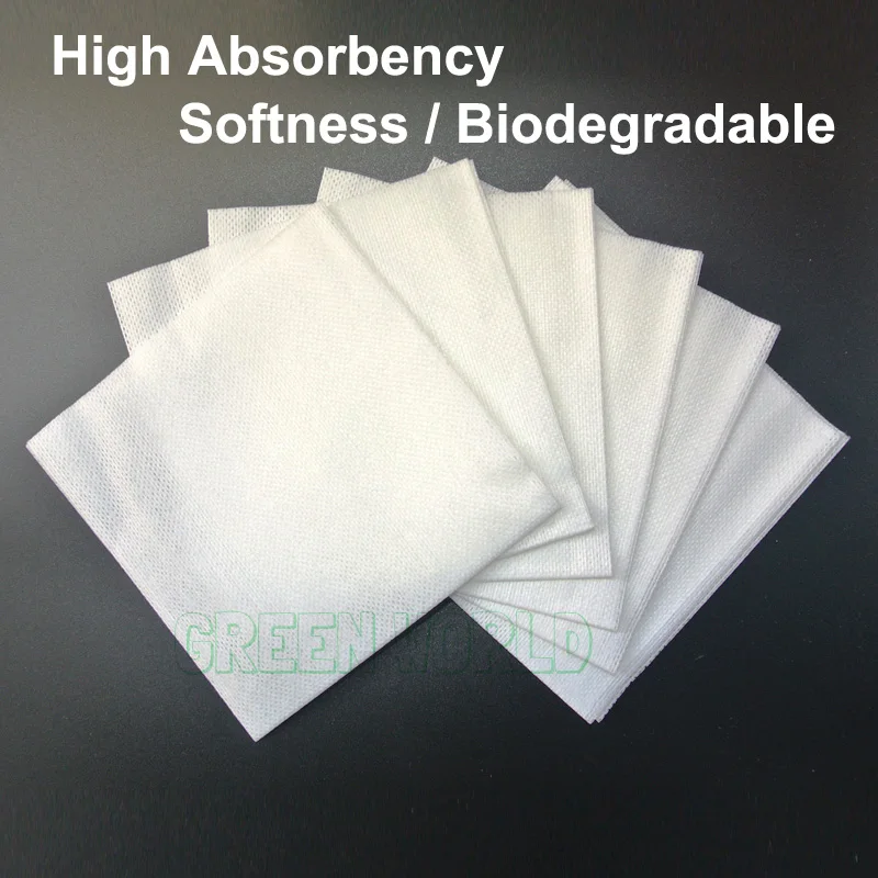 Green World Gun Cleaning Patches, High Absorbency Clean Cloth