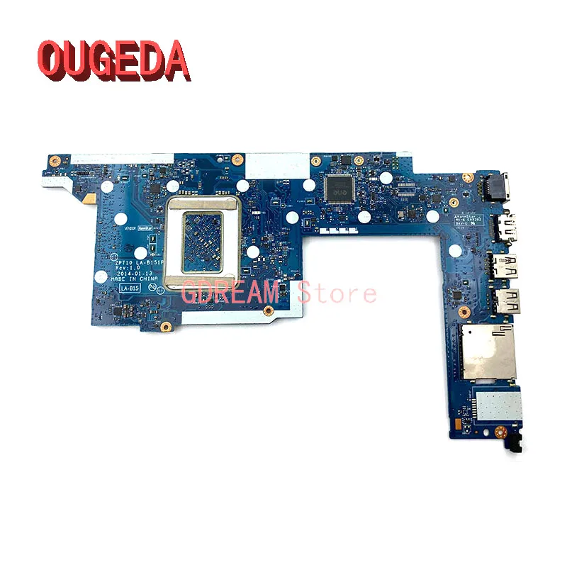 para hp Pavilhão X360 11-n 11t-n Placa-mãe Laptop Ddr3 N3530 Cpu Ougeda-la-b151p 764236501 764236001 755724-001 - Imagem 4