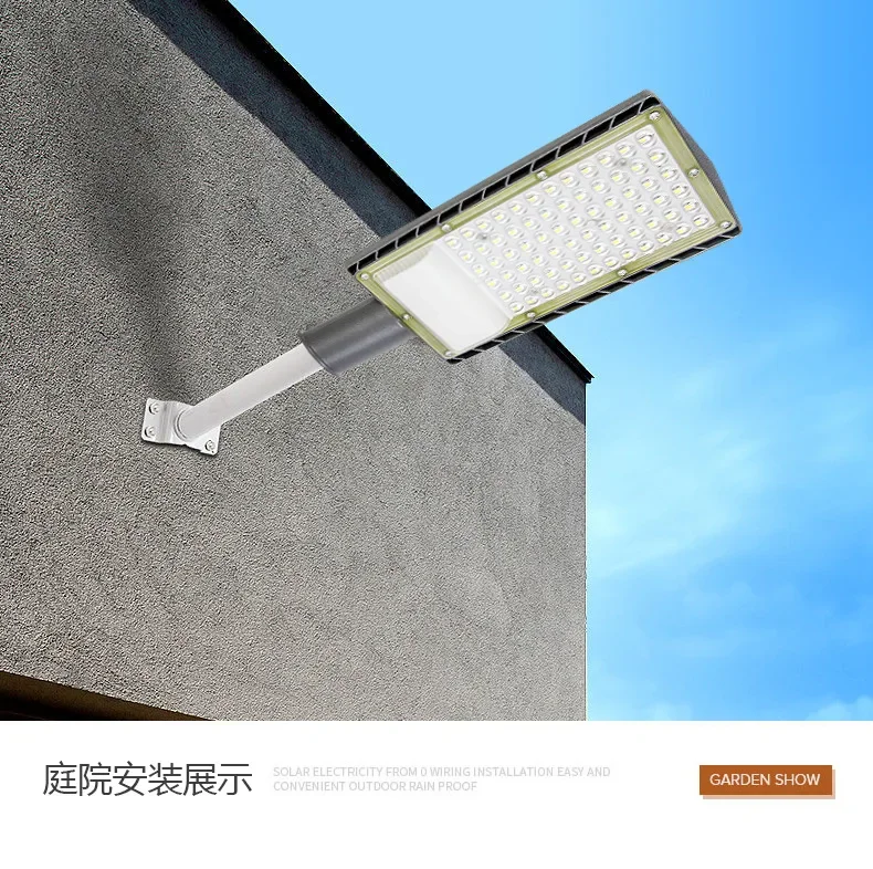 LED Street Lamp 100W Alumium IP67 Outdoor Street Light AC85-265V Wall Lighting 6000k Garden Lights