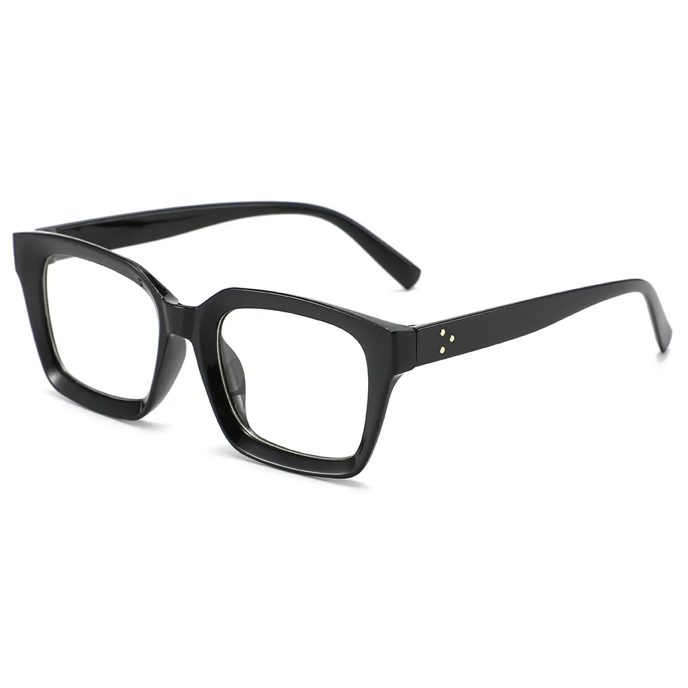 Timeless Black Square Frame Anti-Blue Light Eyewear