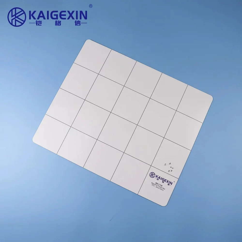 Kgx 30*25cm 25*20cm 마그네틱 패드 보관 작업 메모리 매트 나사 정렬 흡착 키퍼 전화 노트북 수리 도구 마커 펜