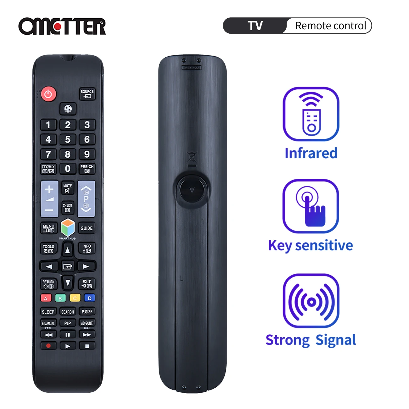 New Bn59-01178F For Samsung Lcd Tv Remote Control Bn5901178F Ua55H6800Aw Ua60H6300Aw