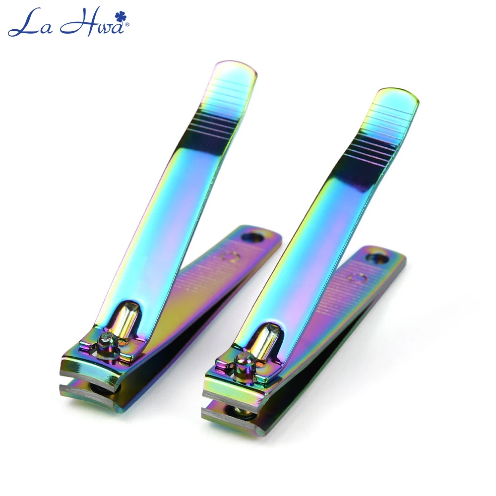 Stainless Steel Nail Clipper 1pcs Large Straight Curved Nail Cutting Trimmer Toenail Nipper Cutter Accessories Manicure Tool