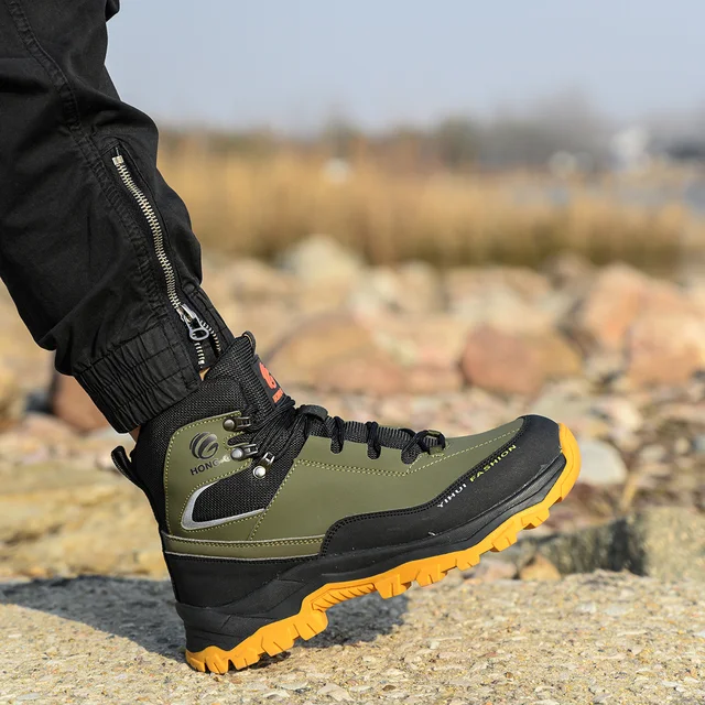 Scarpe Antinfortunistiche Invernali SPSHOOS - Con Puntale In Acciaio - Impermeabili E Antiscivolo - Per Uomo E Donna - Foto 7