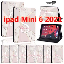 

Tablet Case for IPad Mini 6th Generation 8.3 Inch 2021 A2567,A2568,A2569 Cover Foldable Leather Stand Cover for IPad Mini 6