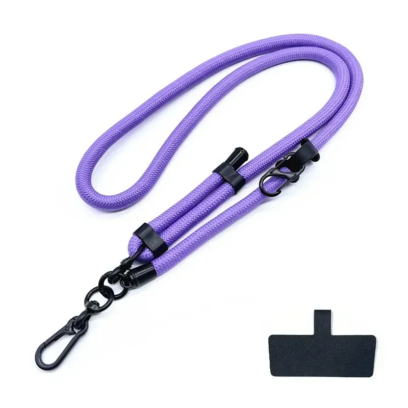 Adjustable Universal Phone Lanyard with Card Holder and Anti-Loss Strap