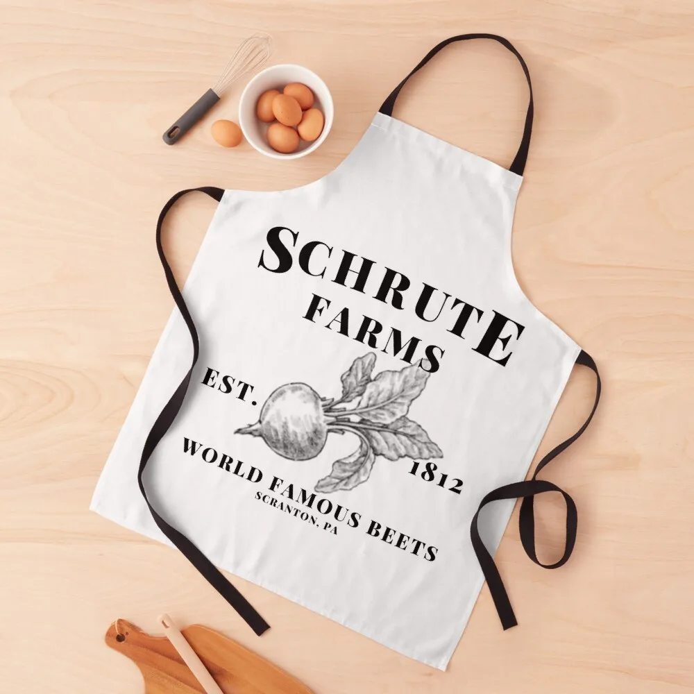 

Schrute Farms, world famous beets! Apron Christmas gift painters Apron