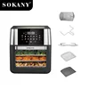 Houselin Air Fryer, Compact 12L, Meat Enthusiasts , Easy Clean Glass Touch Panel & Nonstick Basket,1800W 5