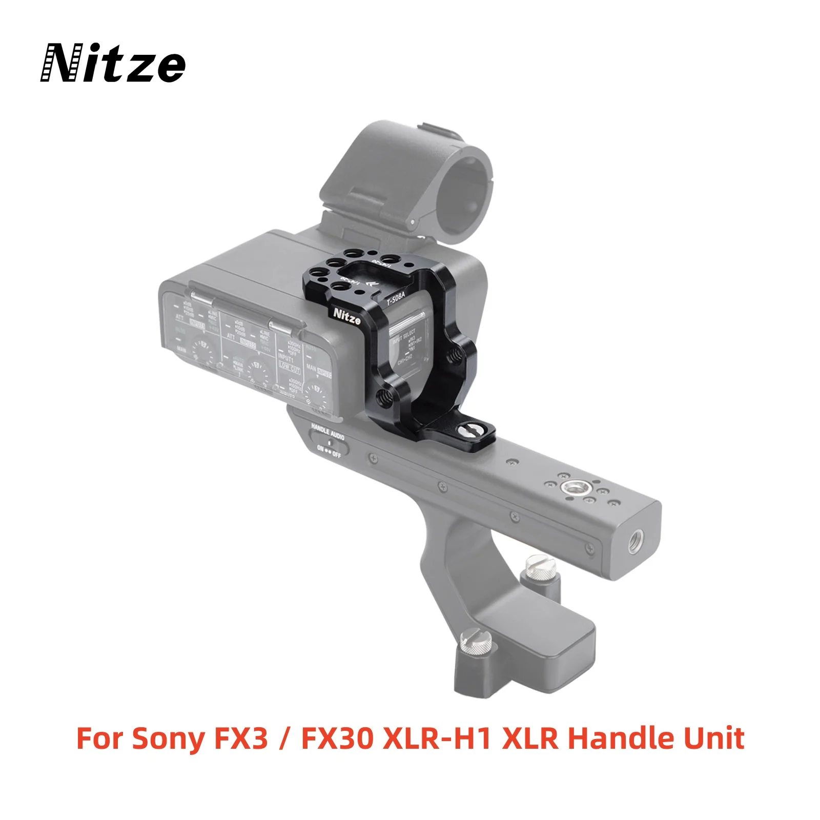 

Верхняя пластина Nitze для ручки Sony FX3 / FX30 XLR-H1 XLR