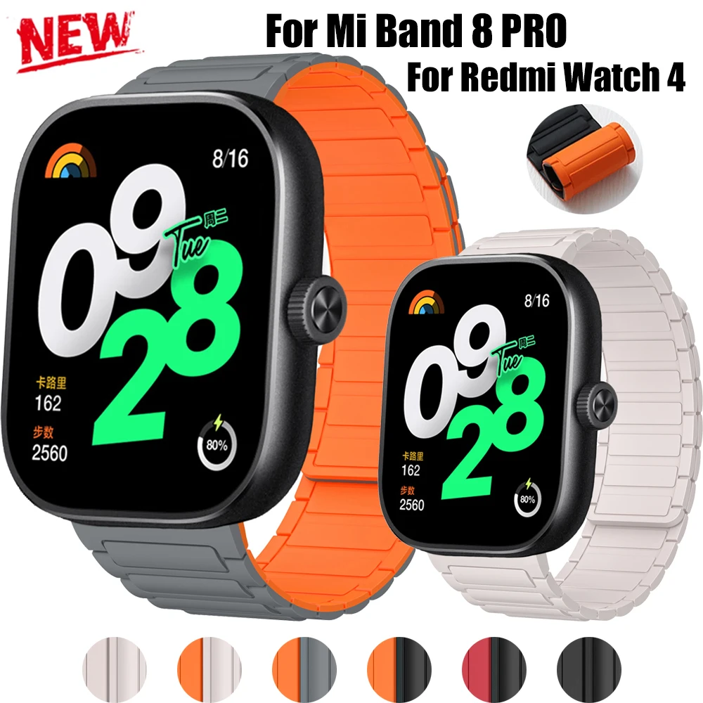 Vibrant Magnetic Strap - Silicone Sport Bracelet