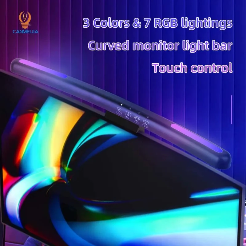 MONITOR LED DIMMERABILE barra luminosa laptop schermo lampada da lettura USB lampada da tavolo