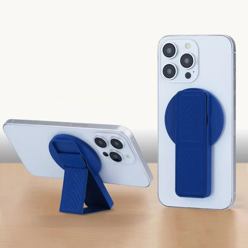 360도 자석 빠른 마운트 접이식 자기 전화 홀더 아이폰 포켓 회전을위한 Magsafe 용 핸드폰 스탠드 브래킷