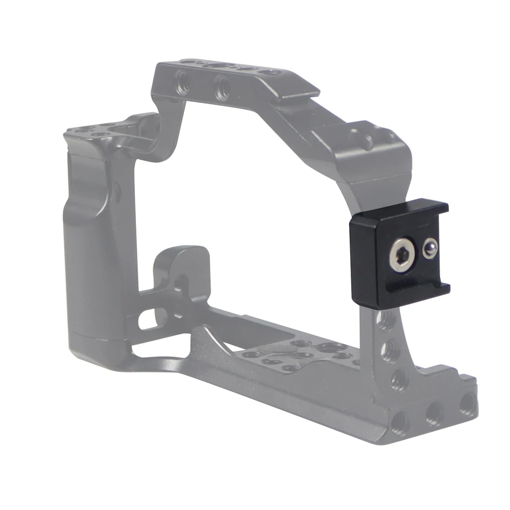 Hot Cold Shoe Mount Quick Release 1/4" for DSLR Rig Video Light Camera Cage Monitor Magic Arm LED Light Flash