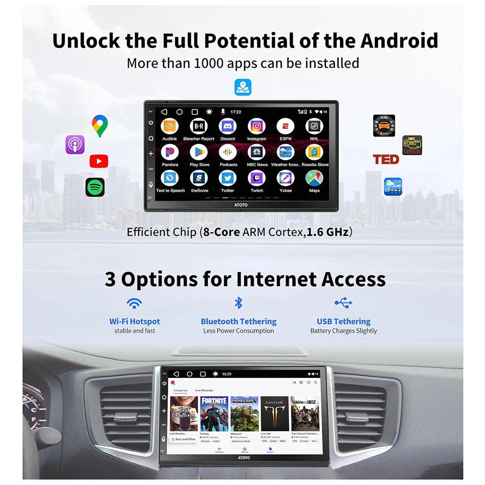 ユニバーサルカーマルチメディアプレーヤー,カーラジオ,ステレオ