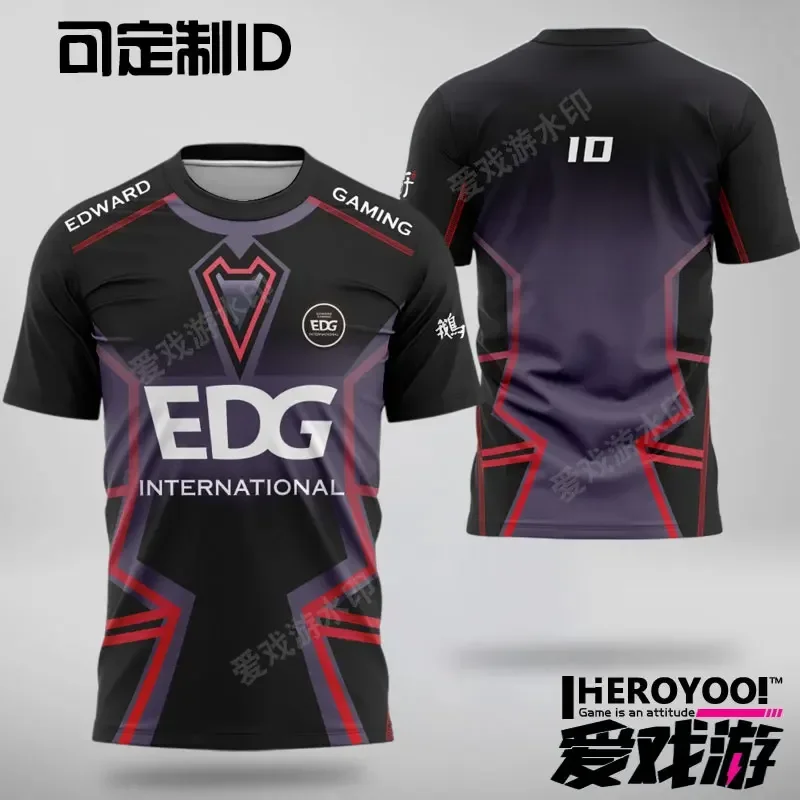 EDG Short-sleeved BLG Team Fearless Varorante Contract ID Short-sleeved Zmjjkk E-sports Youth