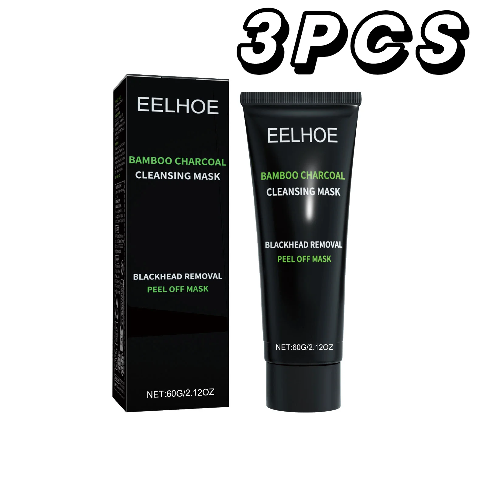 Bamboo Charcoal Deep Cleansing Exfoliating Peel-Off Mask