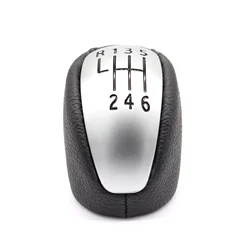 Premium Leather 6 - Speed Manual Gear Shift Knob (6 Speed)