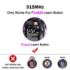 LiftMaster 373LM 371LM Garage Door Remote Control 315MHz For 370LM 372LM 950D 953D 956D Purple Learn Button Garage Door Opener 2