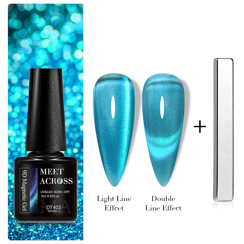 Strong Magnet Cateye Gel Nails Magnets Bar Heart Wave Fireworks Iron Absorp Tool Multifunction Cat Eye Gel Polish Magnetic Tool