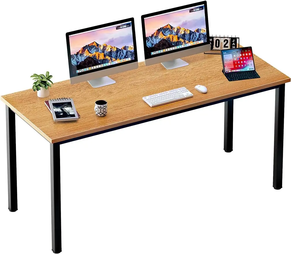 

63 "x - Large computer desk, laminated wood, decent and stable home desk/workstation/desk